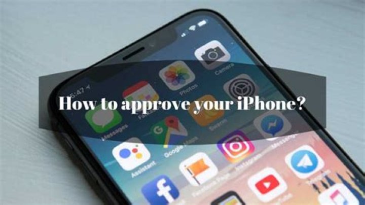 Approve iPhone from Mac Approve iPhone from Mac