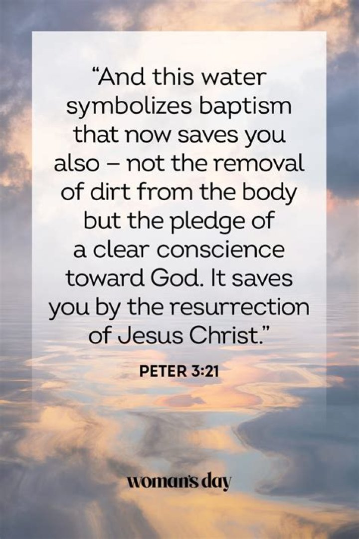 Baptism bible verses