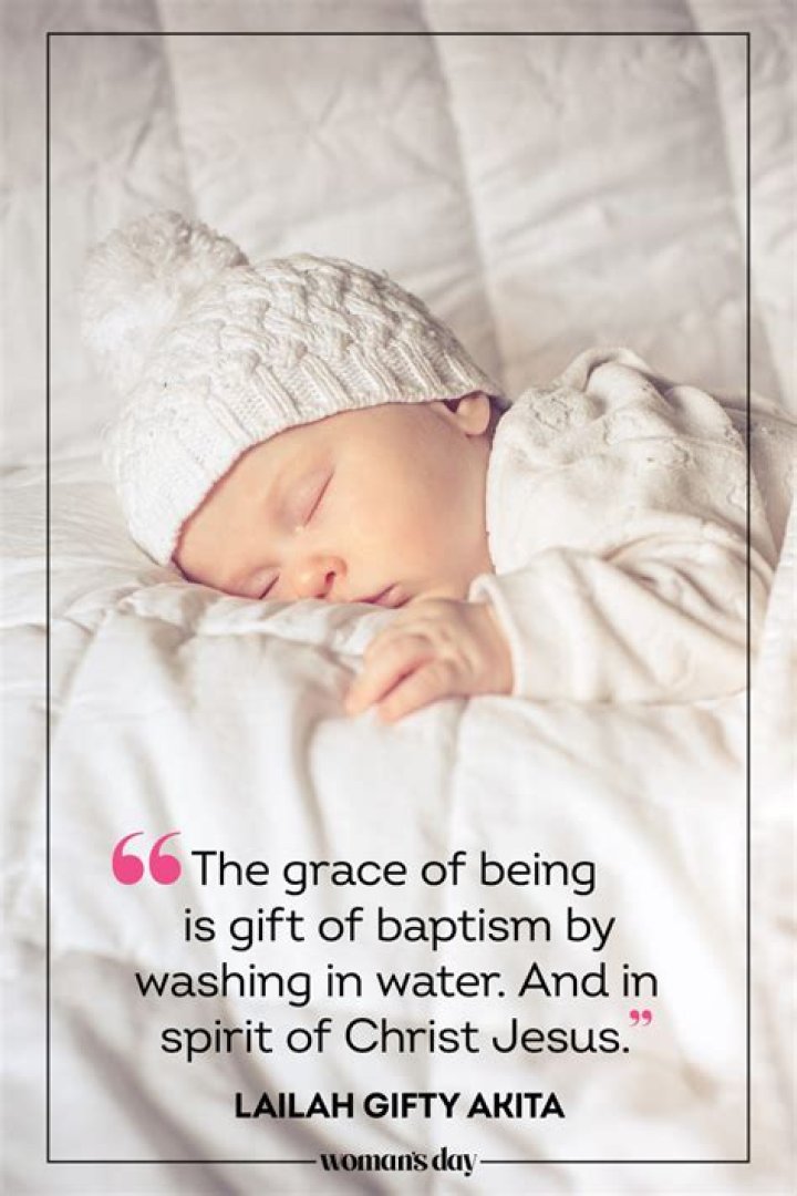 Baptism quotes for a baby boy