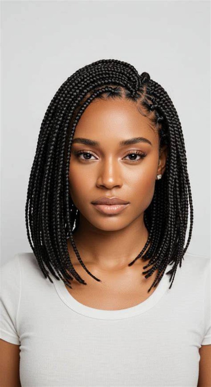 Braids for round face Braids for round face