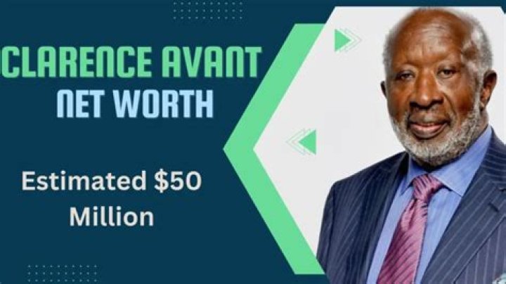 clarence avant net worth