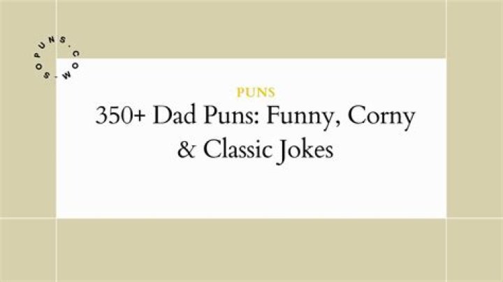 dad puns