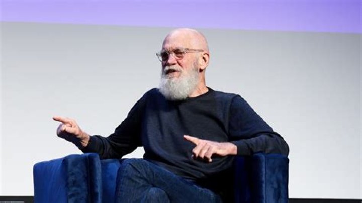 David Letterman on stage