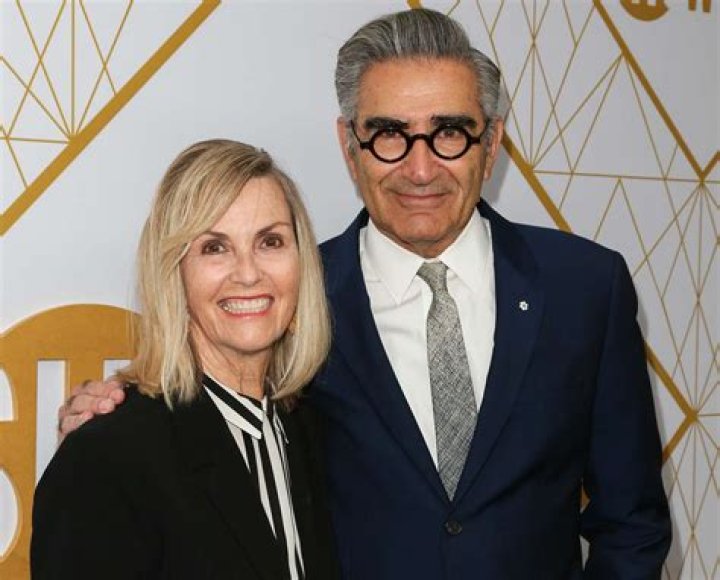 Deborah Divine with husband Eugene Levy