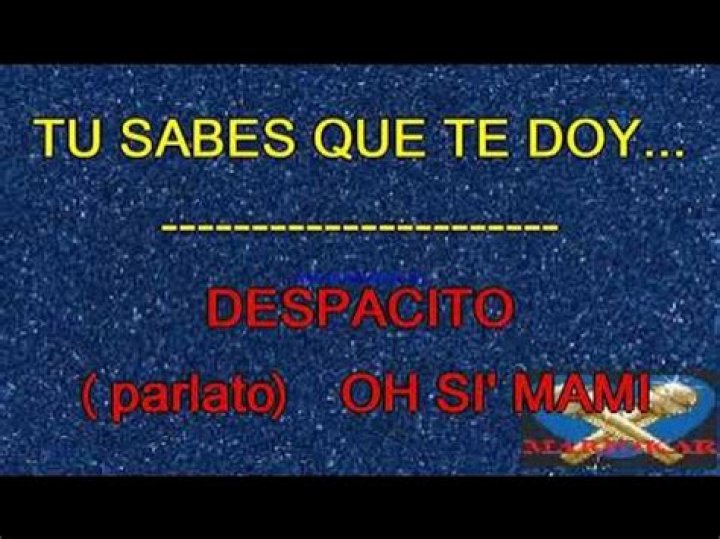 Despacito Cumbia Style karaoke - CUMBIA KARAOKE