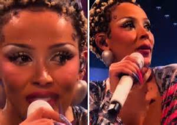 Doja Cat performed with The Joy at Coachella Doja Cat performed with The Joy at Coachella