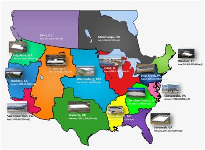 dollar tree distribution centers