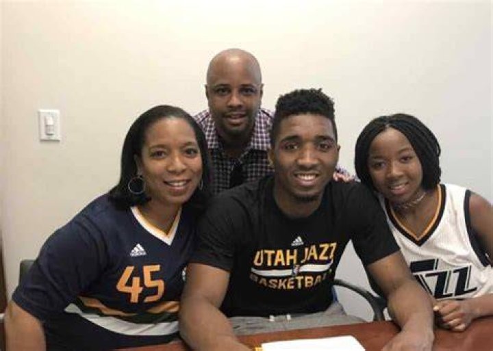Donovan Mitchell family