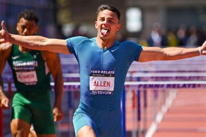 Eagles receiver Devon Allen runs 3rd-fastest hurdles time in history - NBC Sports Philadelphia