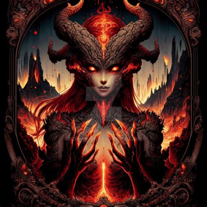 Fire dance succubus