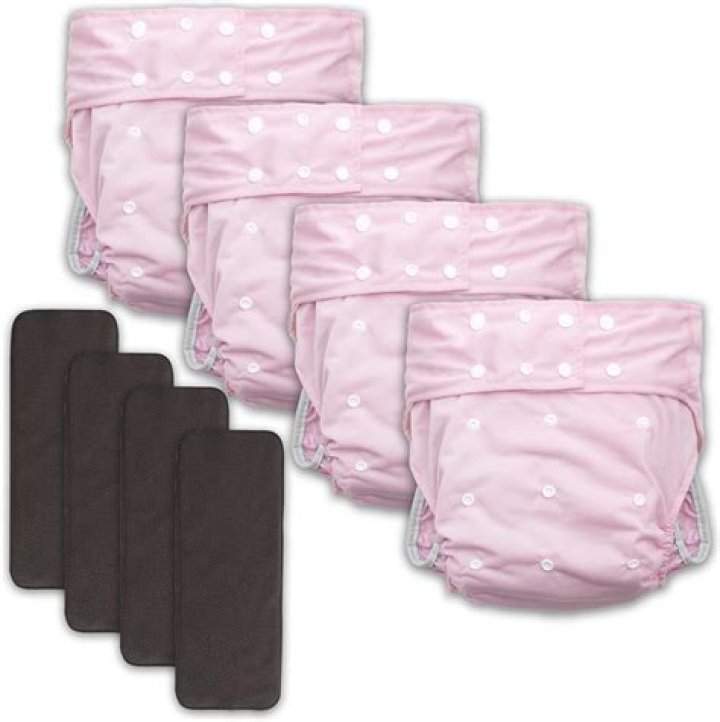 Fitted diapers on Amazon
