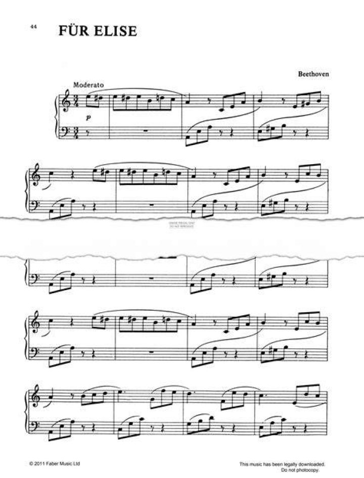Für Elise - Ludwig van Beethoven | Kalimba cover - classical music kalimba tabs