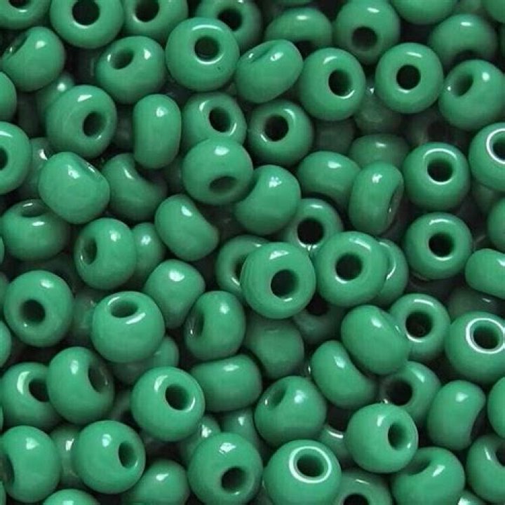 Green beads Green beads