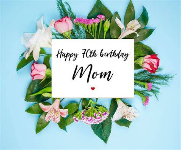 Happy 70th birthday Mama this is our song for you - best songs for 70th birthday slideshow
