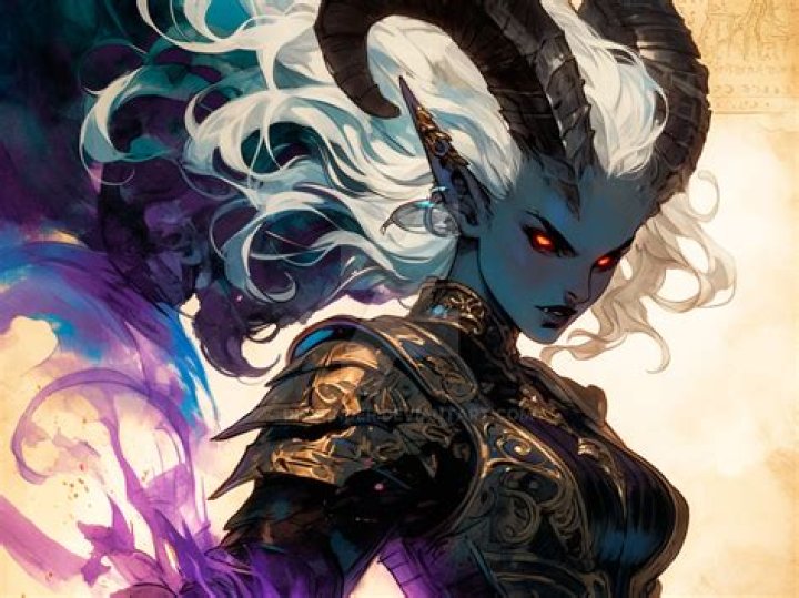 Horned succubus