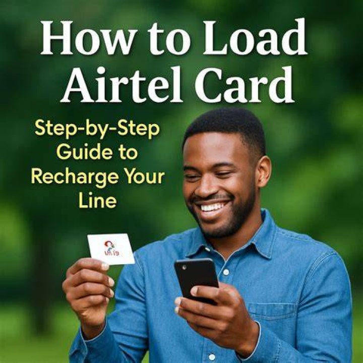 how to load airtel recharge card