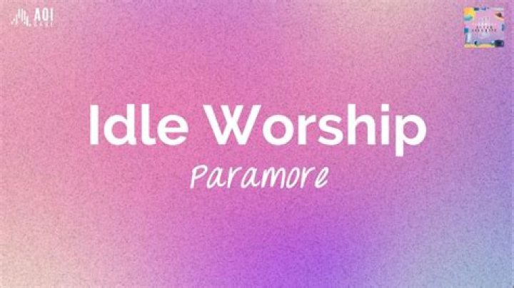 Idle Worship - Paramore - country airplay chart mediabase