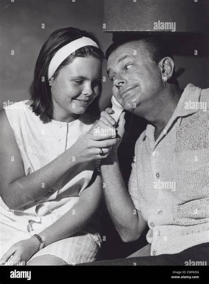 Jack Paar with daughter Randy Paar