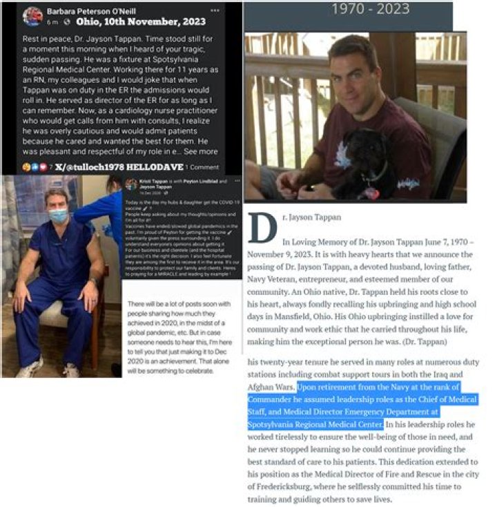 Spotsylvania Jayson Tappan Obituary And Death Cause Linked To Accident Jayson Tappan Obituary