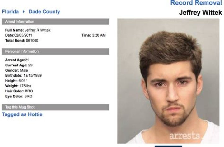 Jeff Wittek Mugshot: Before And After Accident And Eye Video Jeff Wittek Mugshot