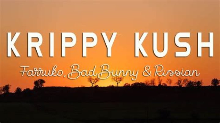 Krippy Kush (English Version) - Farruko, Bad Bunny, Rvssian - latin songs with lyrics
