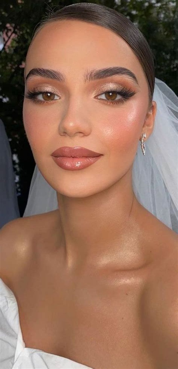 Makeup for a bride