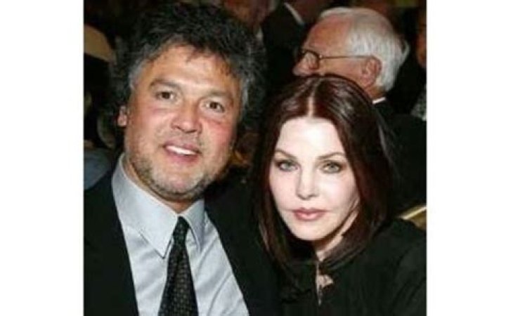 Marco Garibaldi with his former romantic-partner Priscilla Presley.