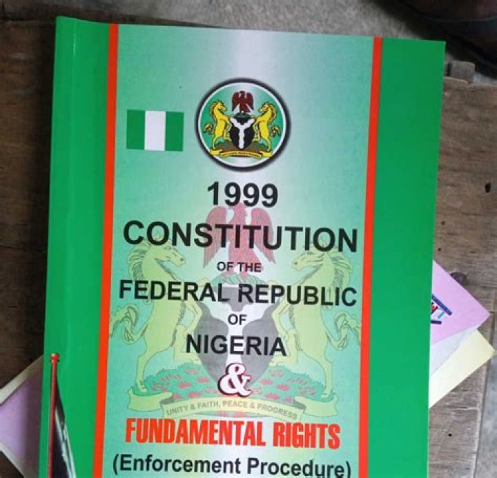 Nigerian constitution 1999