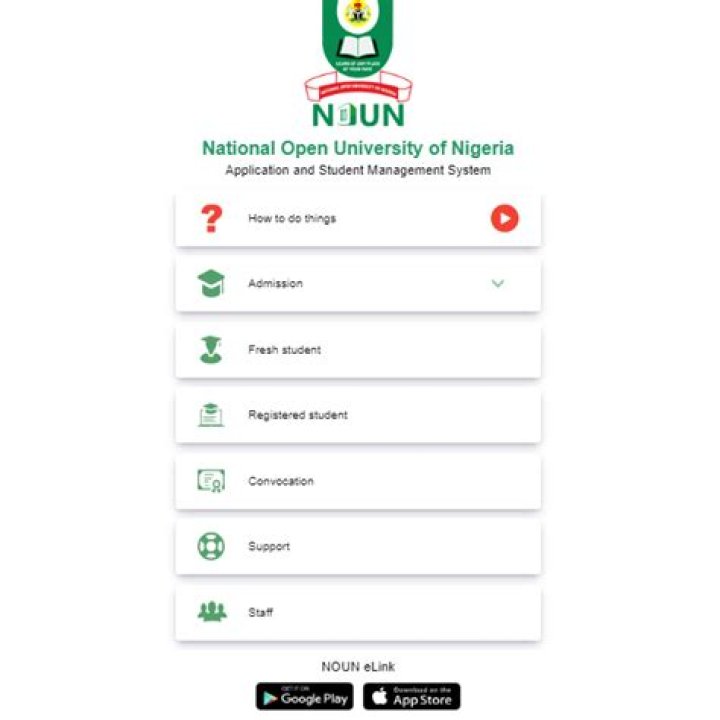 NOUN e-learning portal NOUN e-learning portal