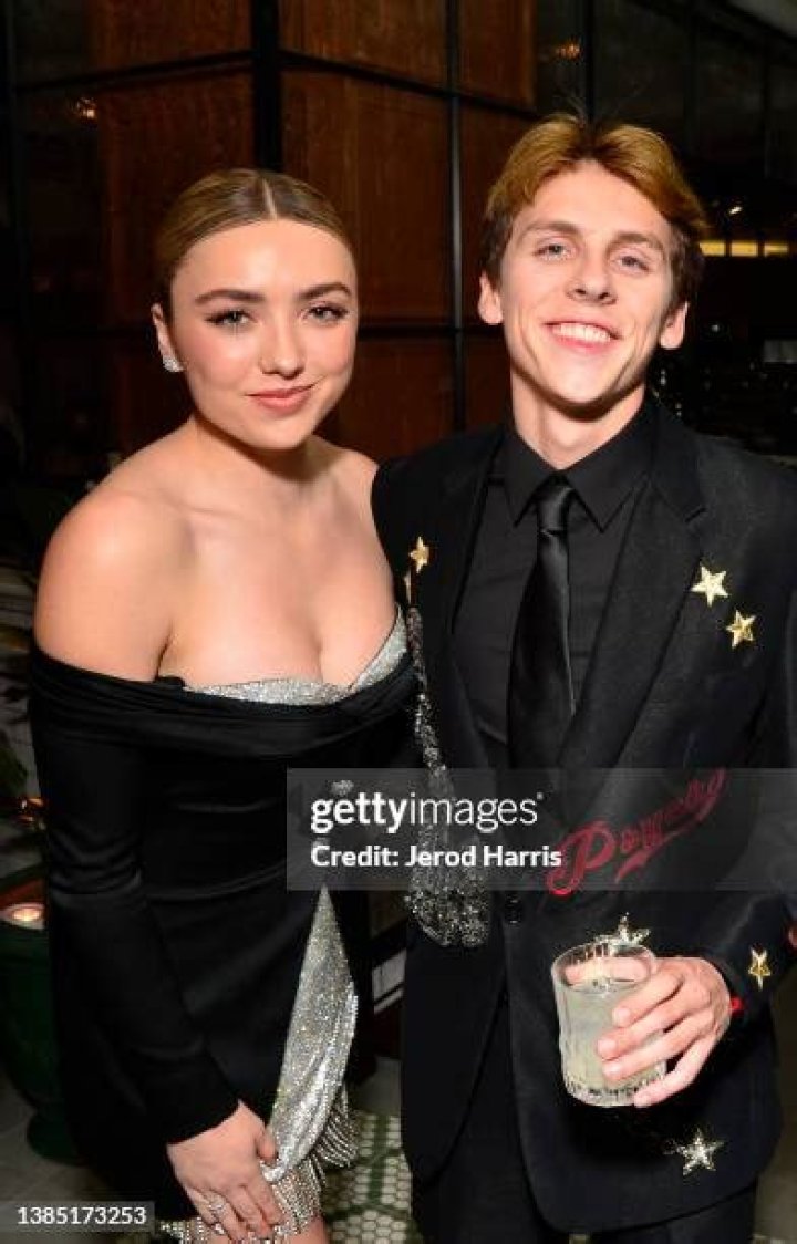 Peyton List and Jacob Bertrand