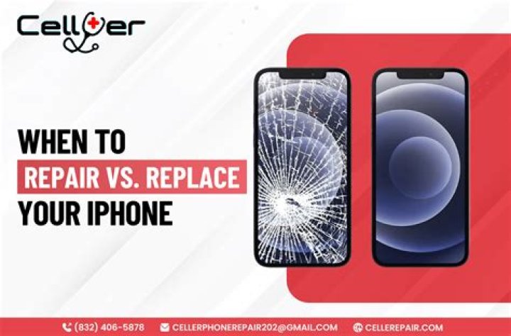 phone repair vs. replacement