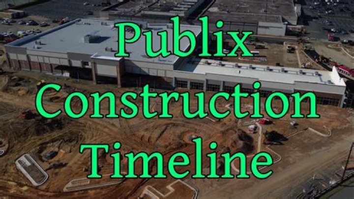 Publix Construction Timeline