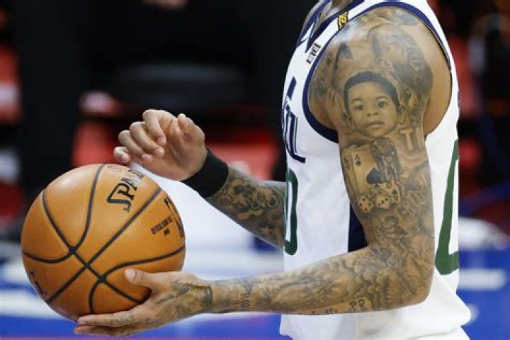 Tattoos of NBA Player Austin Rivers
