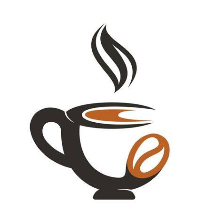The logo for Cafe di Preto is a raised Black fist clutching a coffee branch The logo for Cafe di Preto is a raised Black fist clutching a coffee branch