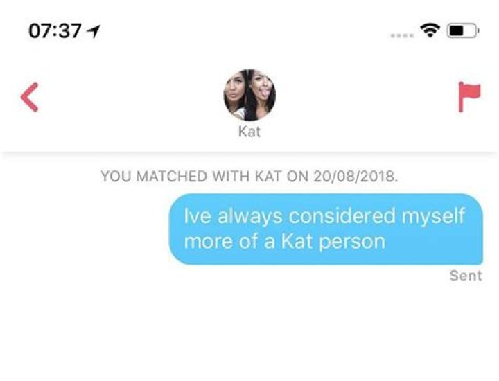 tinder pick up lines kat