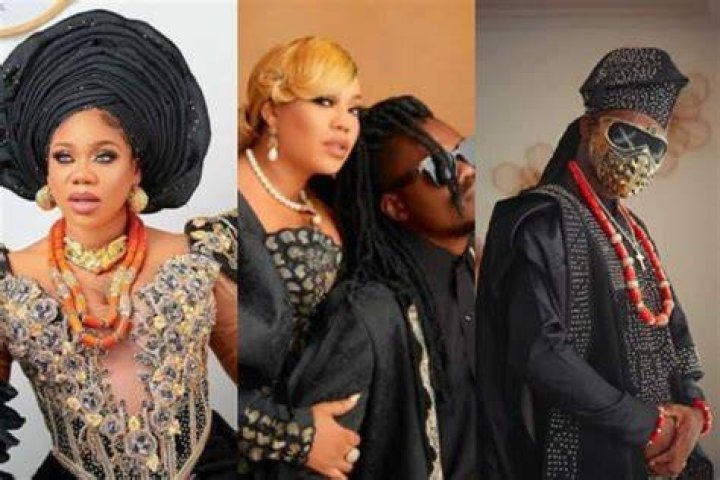 Toyin Lawani Uses Cowries in New Video As She Reacts To Criticisms for Rocking Racy Nun Outfit Toyin Lawani Uses Cowries in New Video As She Reacts To Criticisms for Rocking Racy Nun Outfit