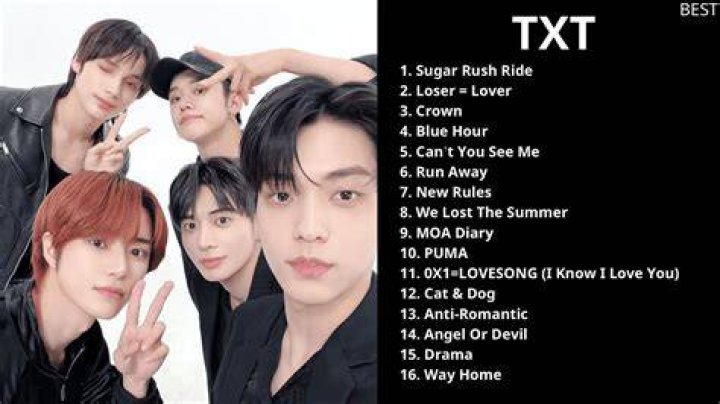 Txt Popular Songs