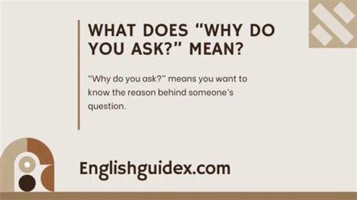 Why do you even ask the question?