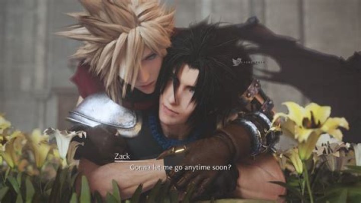 Zack and Cloud in 'Crisis Core: -Final Fantasy VII- Reunion'